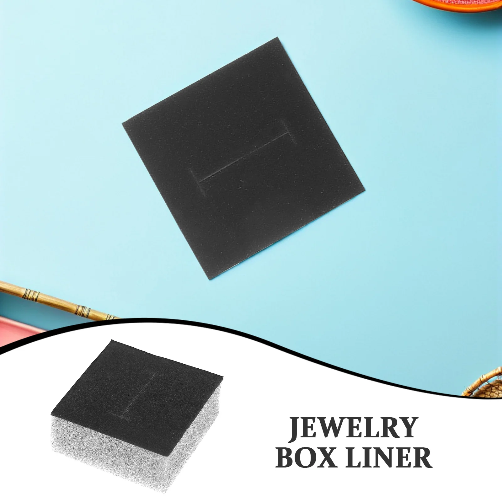30 шт. губчатая вставка для шкатулки для ювелирных изделий, пенопластовый вкладыш, органайзер для колец, лоток для дисплея, защита для хранения, упаковка, вставка