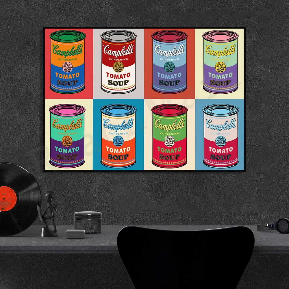 Cuadro Tomate: La Obra de Andy Warhol que Transforma Cualquier Espacio con Estilo Vintage y Pop Art
