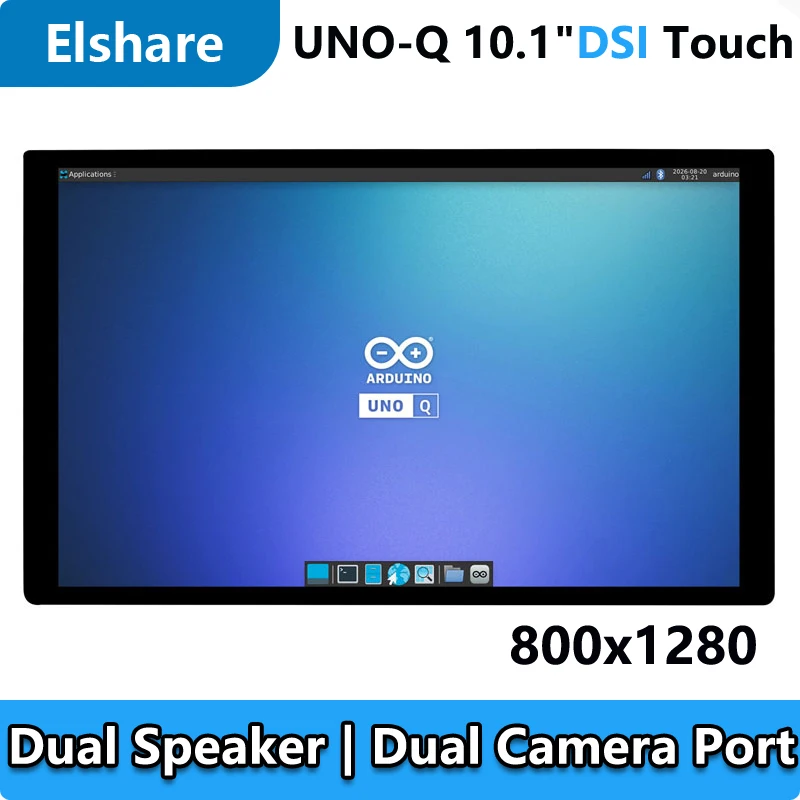 UNO-Q 10.1 inch DSI Display MIPI LCD 800x1280 Capacitive TouchScreen
