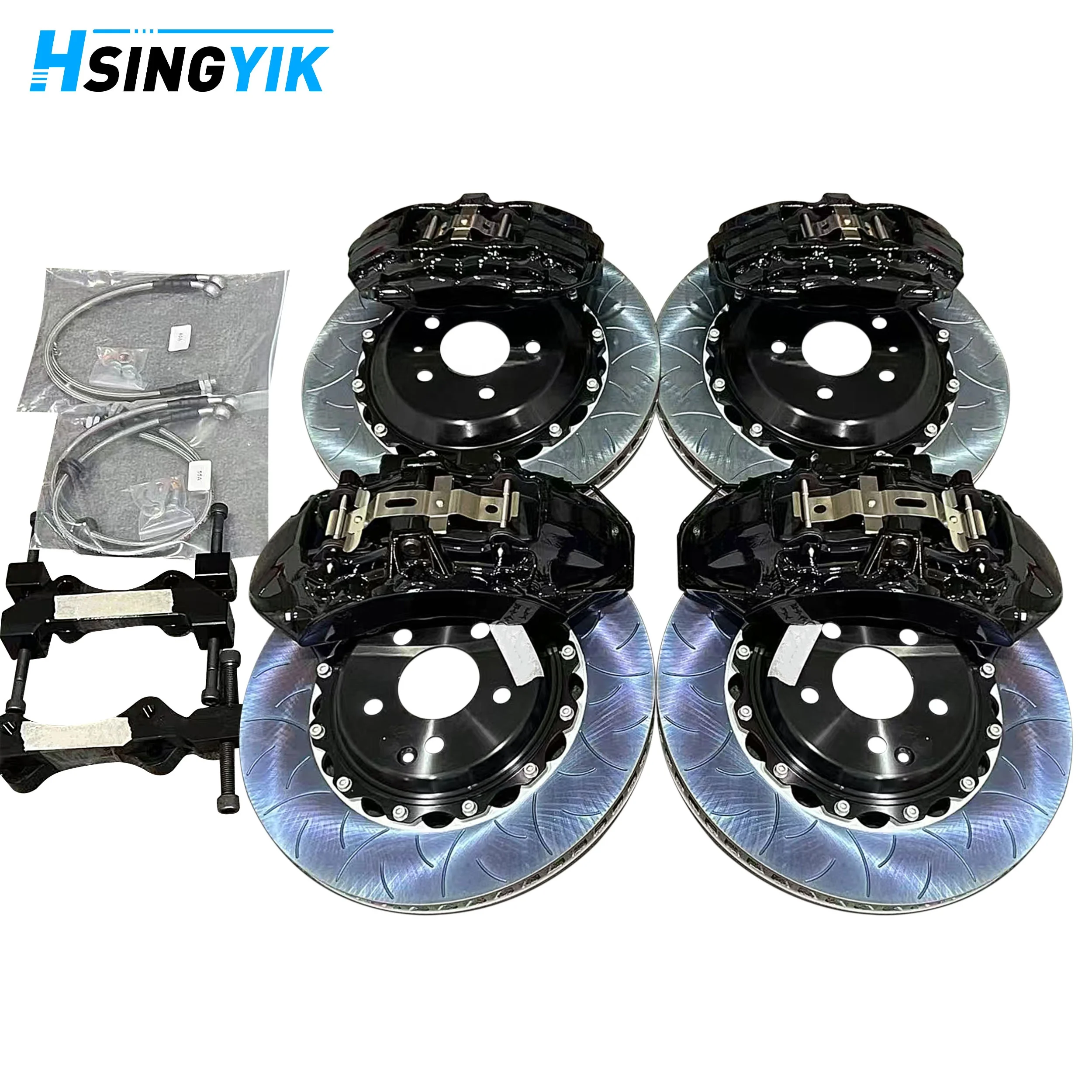 Performance 10 Pistons Brake System Upgrade Front Rear Brake Disc Big Brake Kit For Dodge Challenger Charger Srt8 2012
