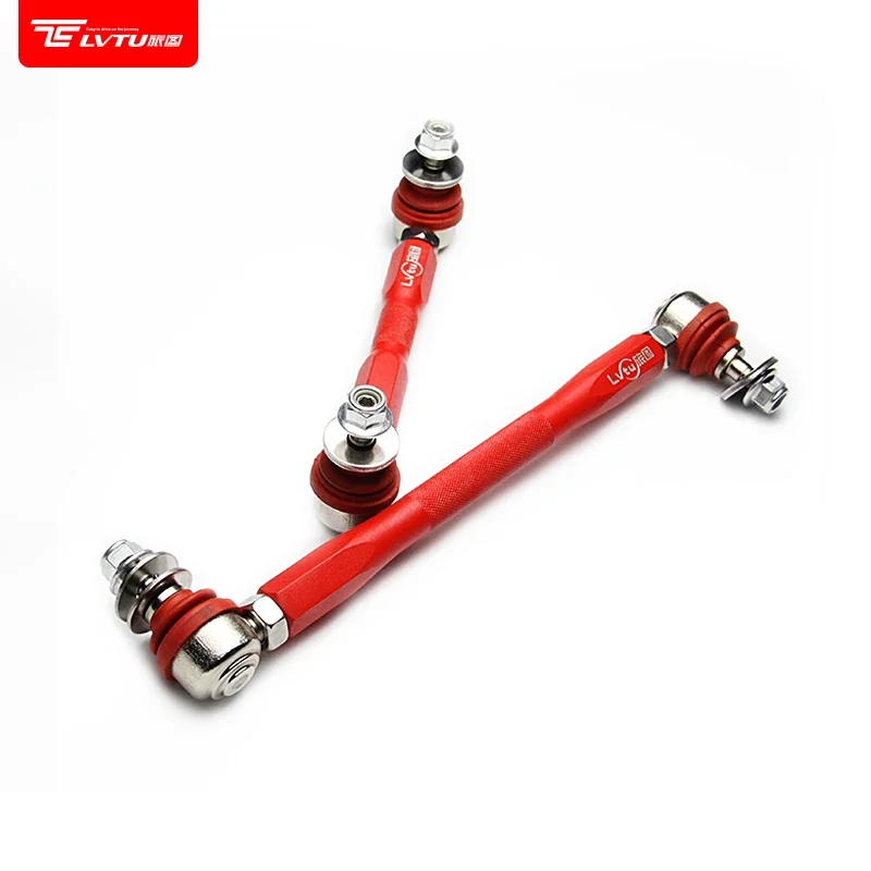 Front Adjustable Suspension Sway Bar Stabilizer link Rod for VW Golf MK6 MK7