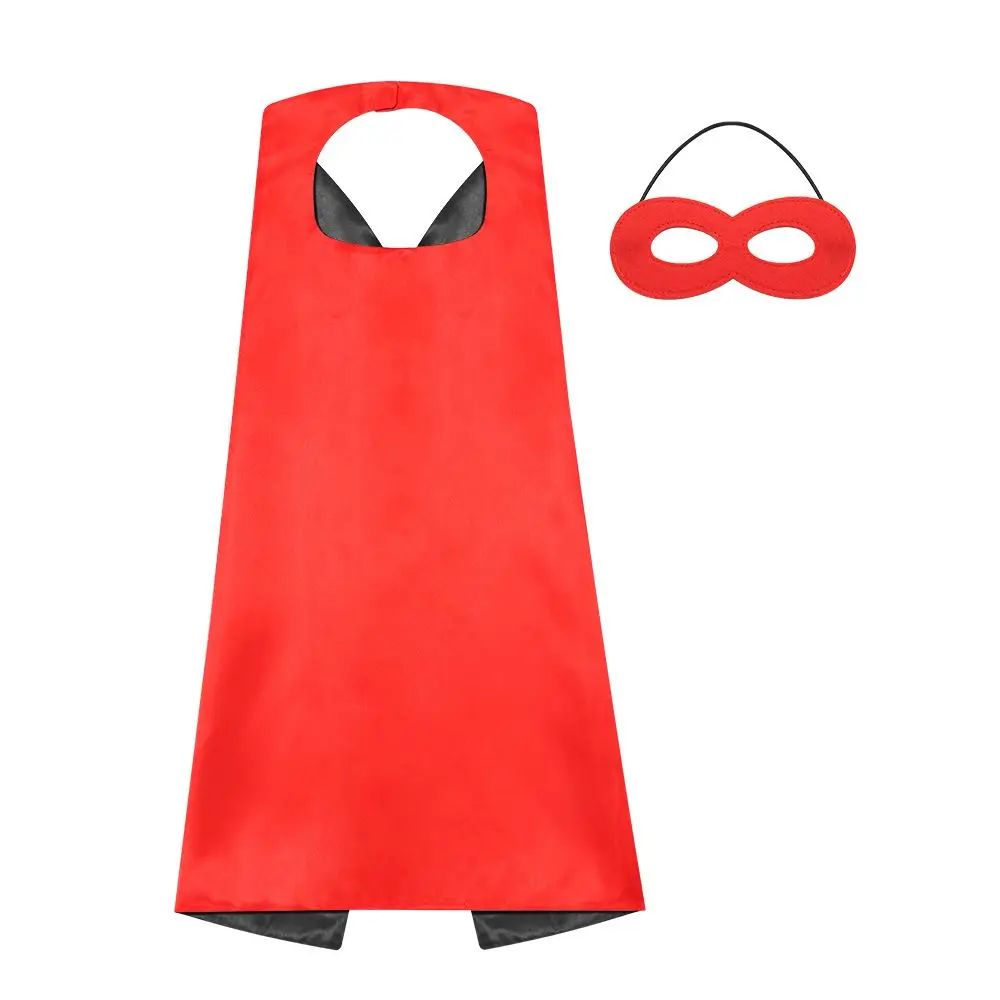 DIY مهرجان فستان بتصميم حالم أداء الدعائم بطل السوبر عباءة قناع هالوين تأثيري خارقة ازياء بنين بنات عباءة