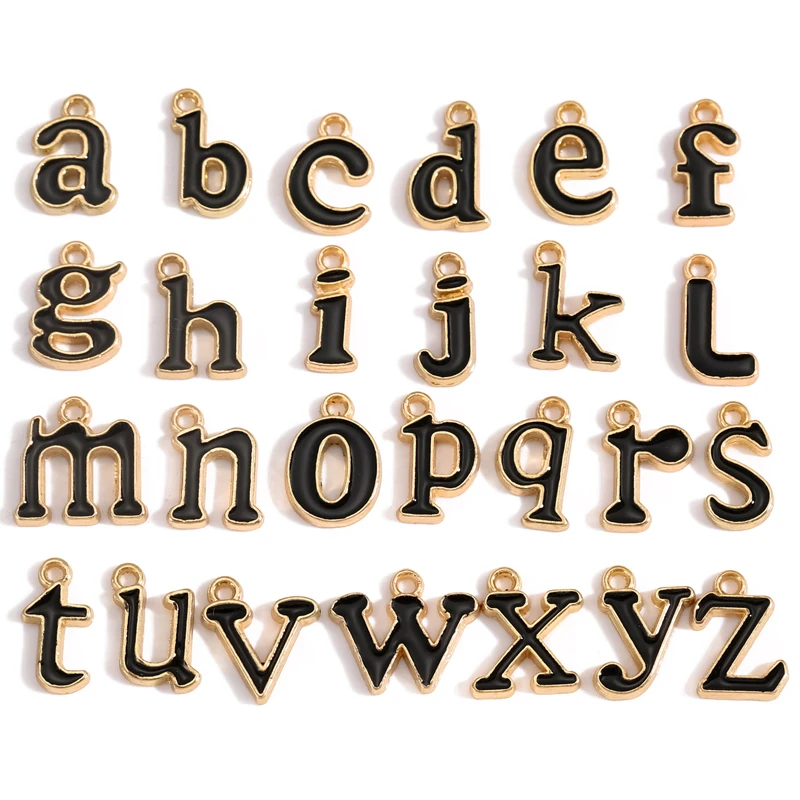 

Изготовление женского ожерелья с подвеской в виде буквы A-Z из сплава, можно использовать для изготовления браслета, ожерелья своими руками, изготовления декоративных аксессуаров S132