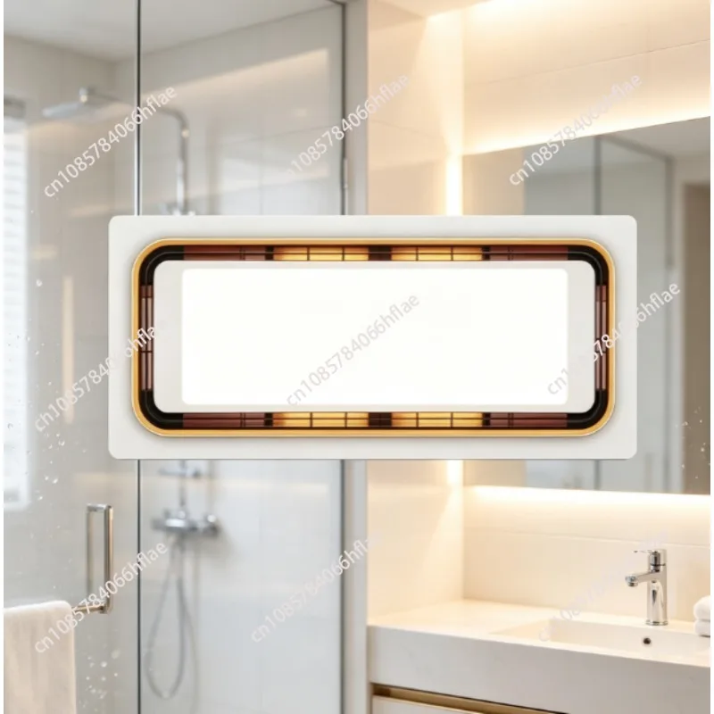220V All-in-One Bathroom Heater with Light & Exhaust Fan