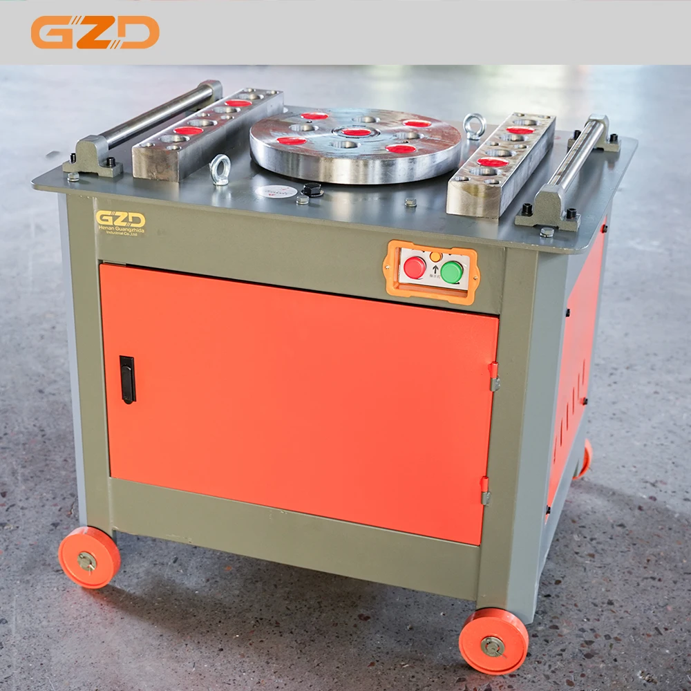 Customized Heavy Electric Steel Round Bar Bender GW50 Steel Rebar Bending Machine