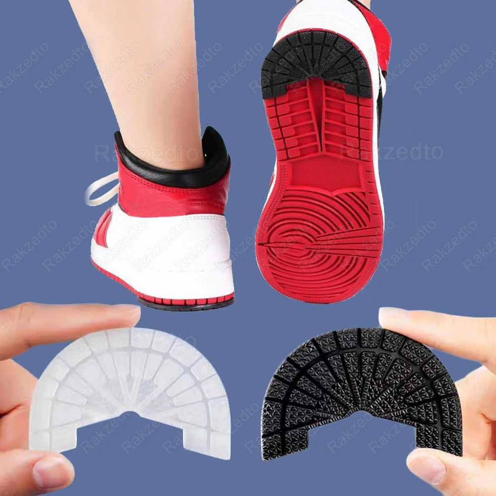 Wear-resistant Sole Protector for Sneakers Heel Outsole Rubber Sole Replacement Adhesive Insoles for Shoes Sole Repair Sticker