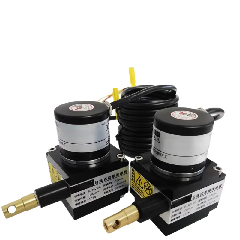 السكتة الدماغية 5000 مللي متر سحب حبل النزوح الجهد رسم سلك الاستشعار الخطي موقف التشفير سلسلة محول #5