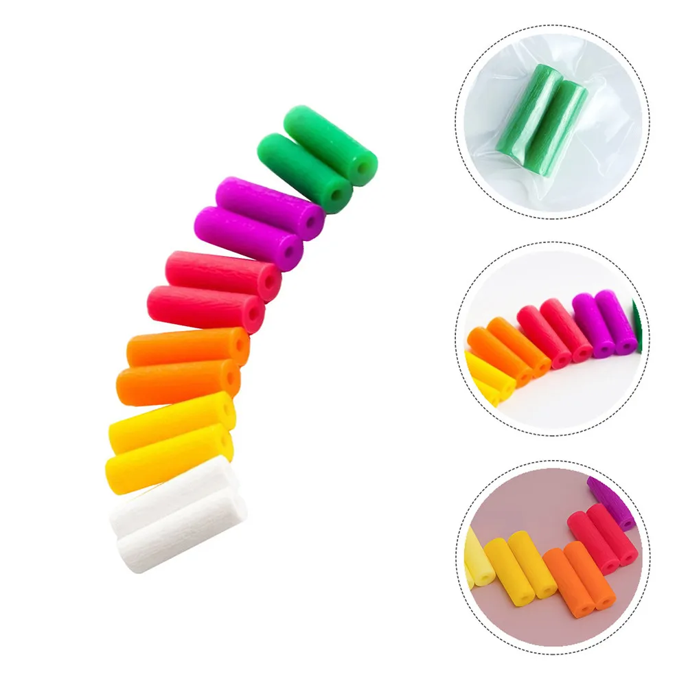 

1 Set 12Pcs Orthodontic Aligner Chewies Tray Seater for Teeth Alignment Random Color Flavor Tooth Supplies
