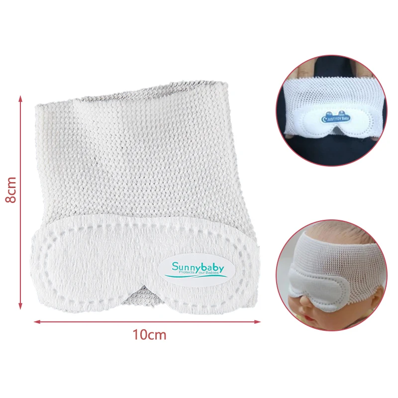 Newborn Phototherapy Protective Eye Mask Baby Anti-Blue Light Sunproof Eye Cover