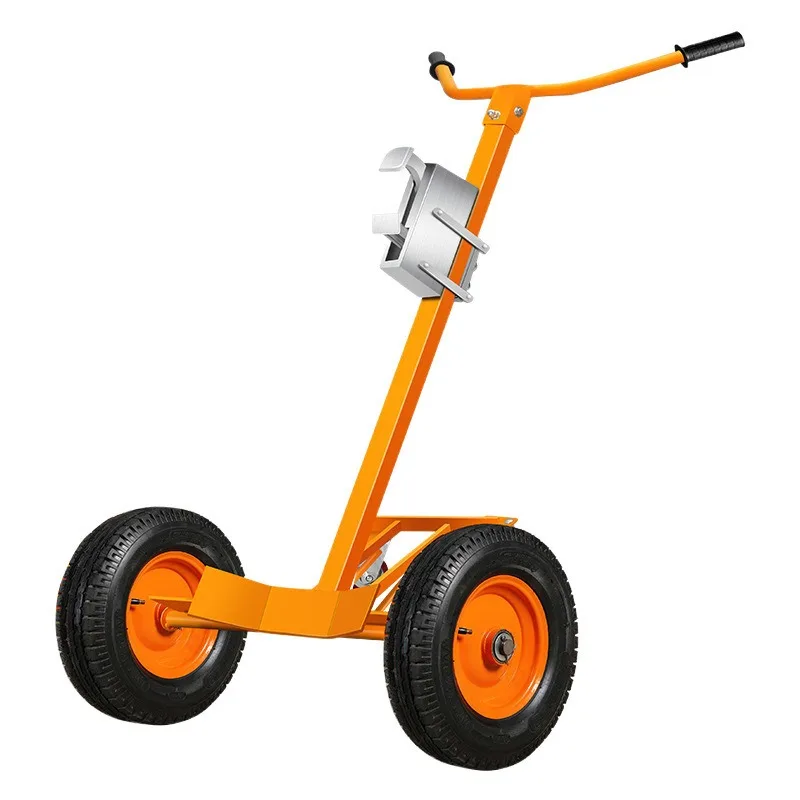l  truck lift manual eagle beak bite mouth hand push plastic drum iron drum artifact trolley