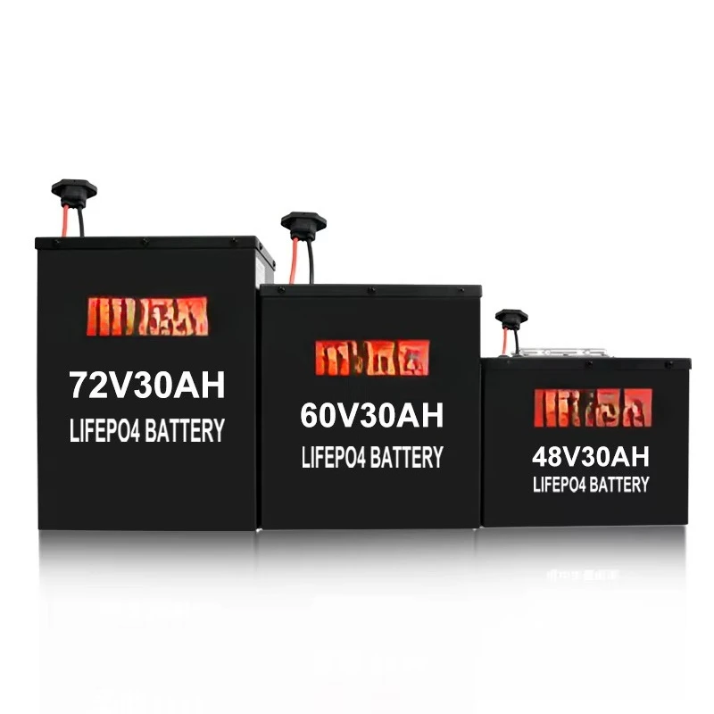 

Lifepo4 Lithium Battery 72V 30AH 60V 30AH 48V 52AH Pack for Solar Storage System Golf Carts