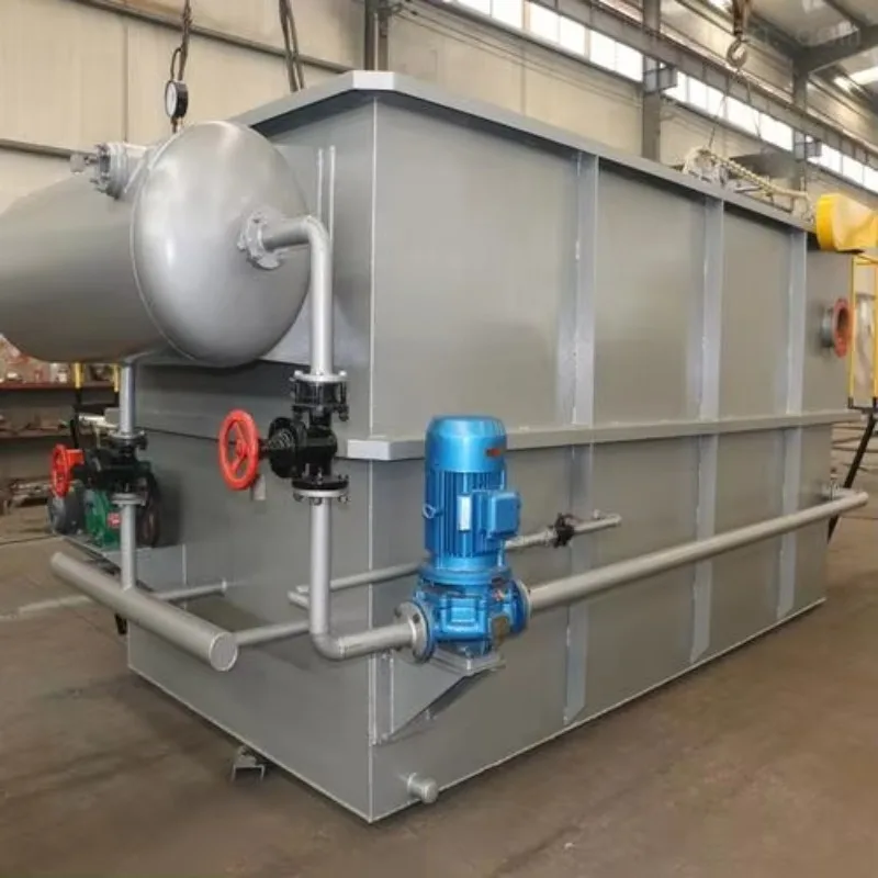 Dissolved Air Flotation Machine with Platform Ladder and Electric Control Box Industrial Wastewater Oil Separation Daf Unit