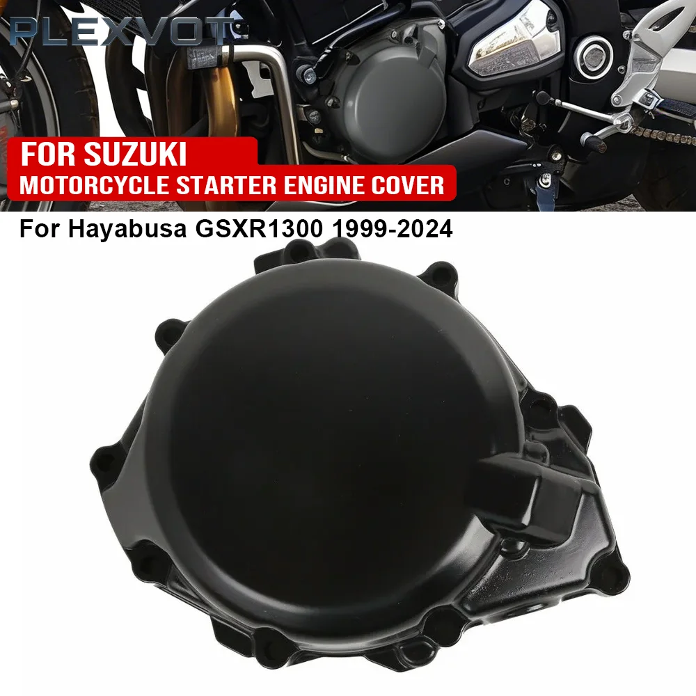 

GSX 1300 R Motorcycle Left Engine Stator Crankcase Cover For Suzuki Hayabusa GSX1300R 1999-2024 GSX1300BK B-KING 2008-2013