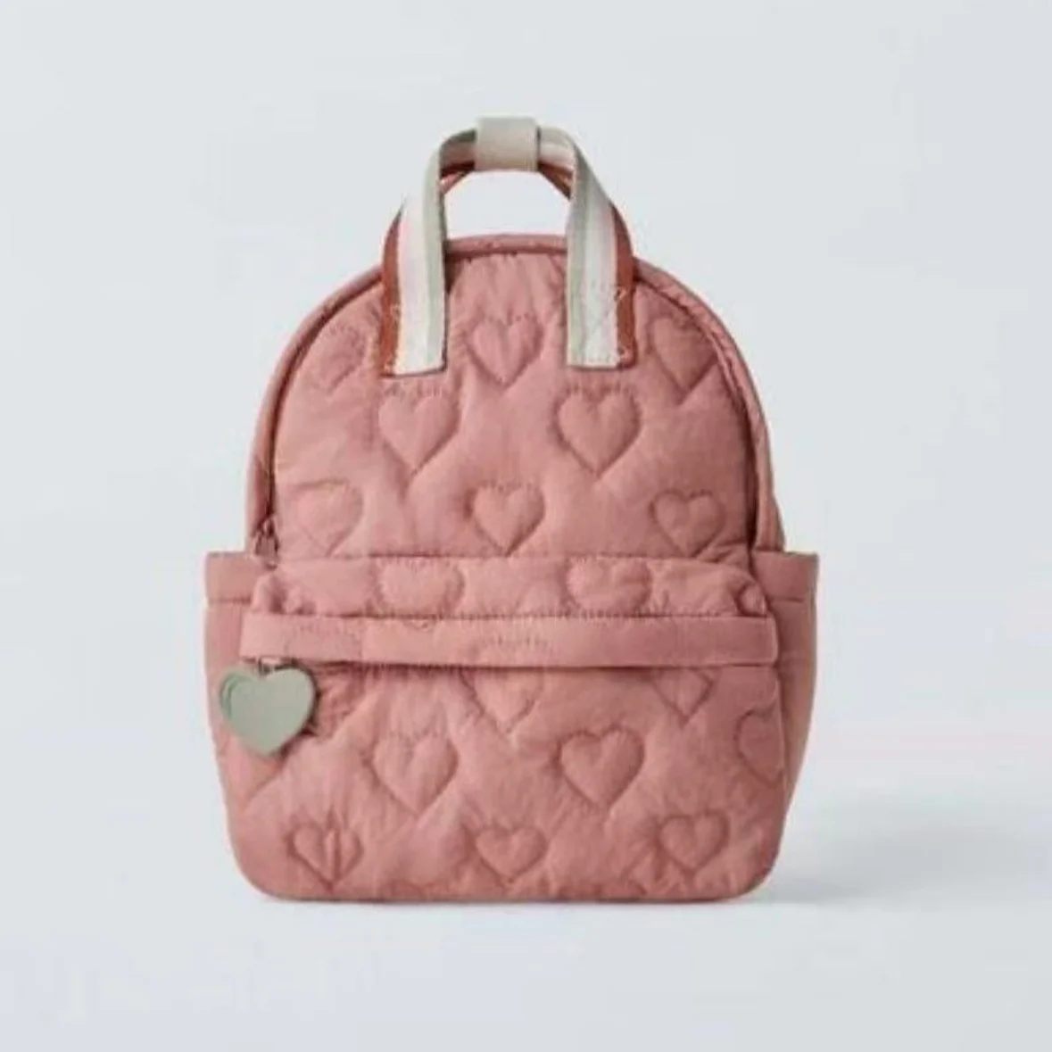 New High-quality Embroidered Heart-shaped Bag, Casual Small Backpack, Custom Unique Children's Return To School Gift, With Name