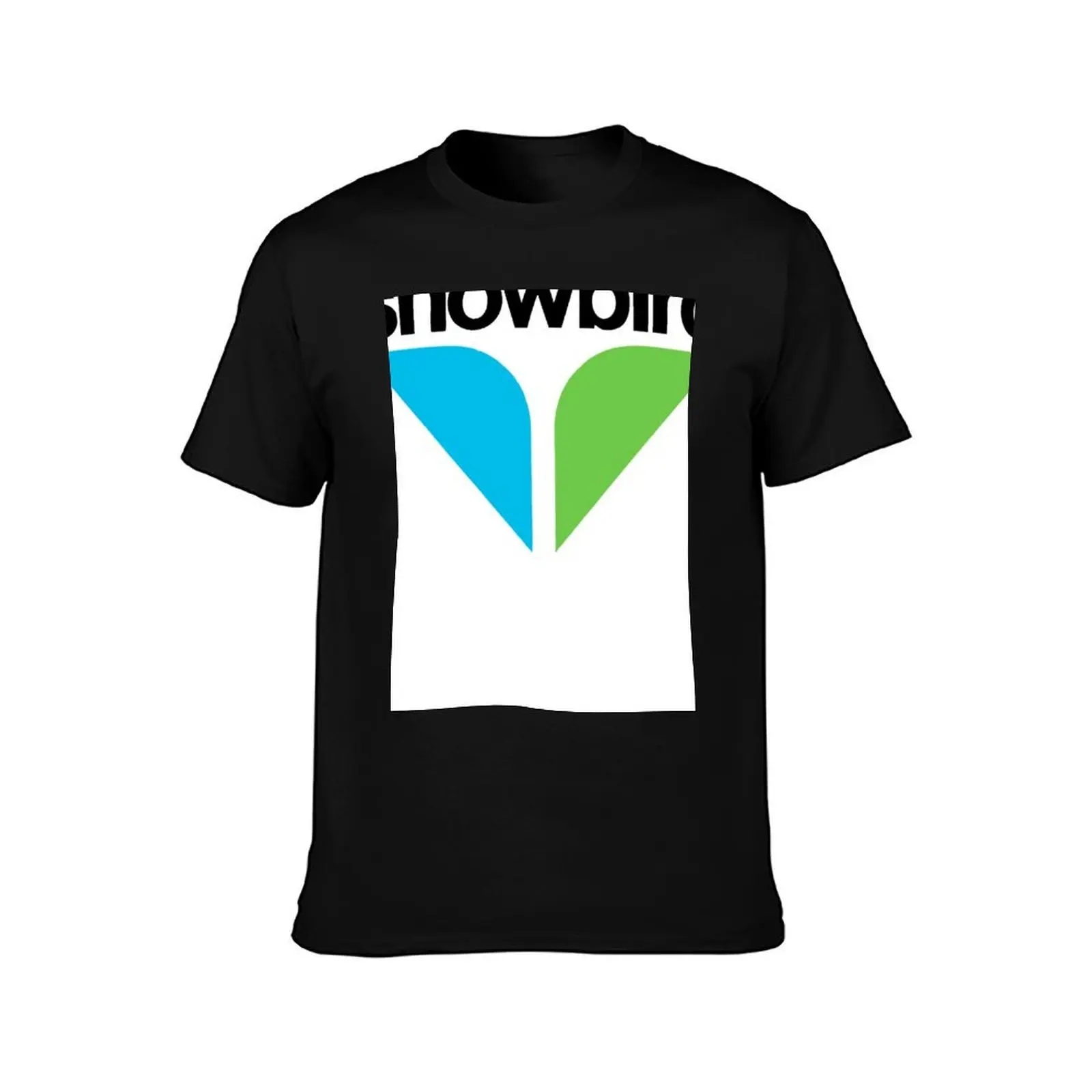 Snowbird Logo Merchandise T-Shirt Summer Fashion Casual Tee Shirt T-Shirt