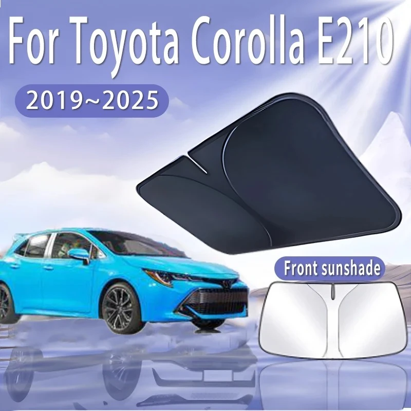 

Car Sun Visor For Toyota Corolla E210 2019~2025 2020 2022 2023 Front Windshield Sunshade Heat Insulation Summer Auto Accessories