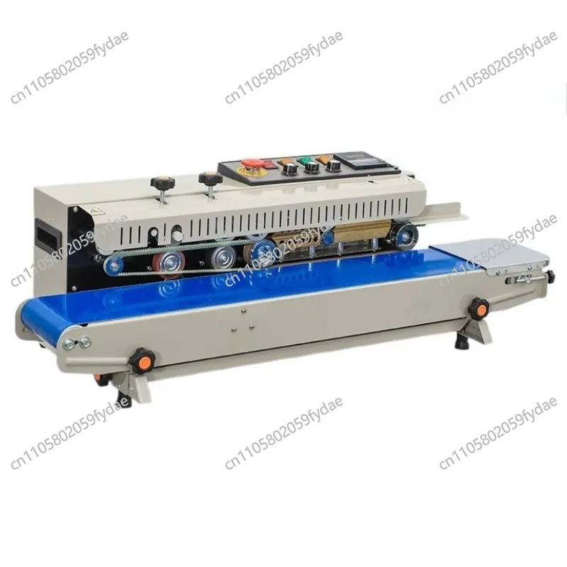 Máquina de sellado completamente automática FR-770, máquina de sellado automática compacta, máquina de impresión y envasado de bolsas de película plástica