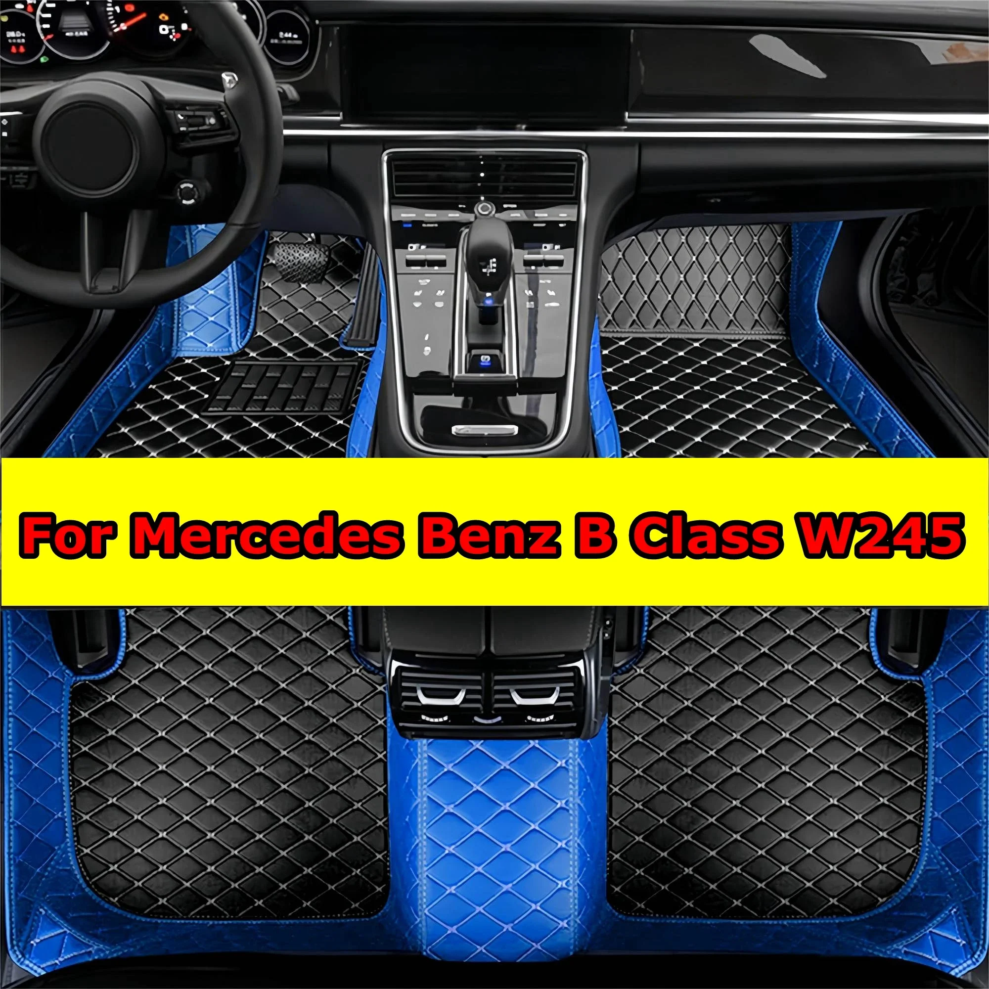 

Автомобильные коврики на заказ для Mercedes Benz B Class W245 2005 2006 2007 2008 2009 2010 2011, Водонепроницаемые кожаные напольные вкладыши