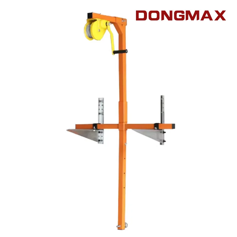 China Operated Small Crane for Home Use Air Conditioner Installation with Hand Chain 200KG Steel Wire Rope New - view 5