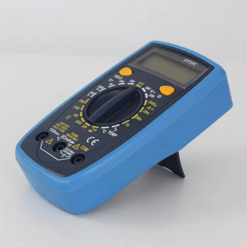 TOOL Multimeter DT33B Backlight Display, With Beep, With Jacket, Battery Test, Weihua Electronics