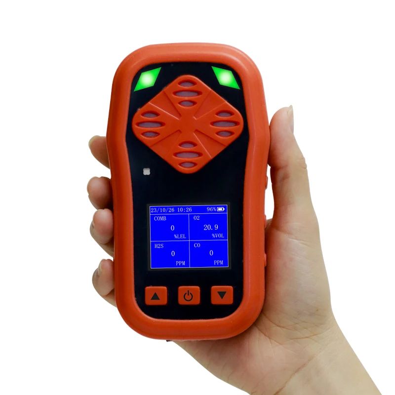 Yaoan Portable 4 In 1 Industrial Multigas Detector COMB H2S O2 CO Gas Analyzers For Accurate Gas Monitoring With Good Price view 4