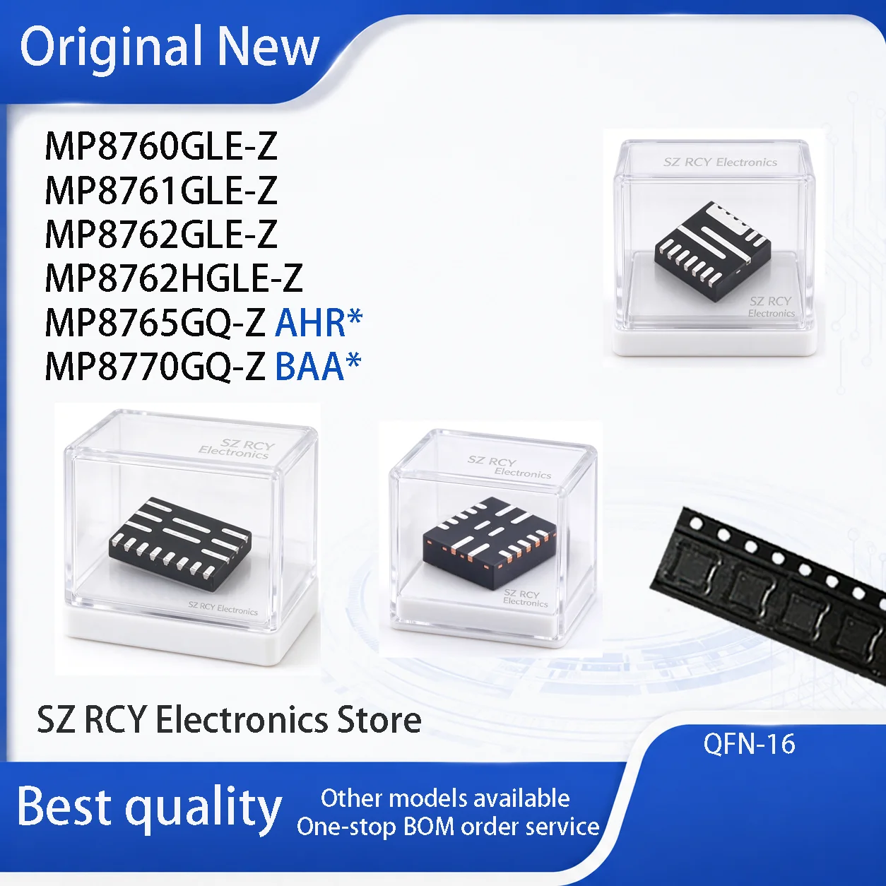 5-30 PCS NEW MP8760GLE-Z MP8761GLE-Z MP8762GLE-Z MP8762HGLE-Z MP8765GQ-Z AHR MP8770GQ-Z BAA MP8760 MP8761 MP8762 MP8770 IC CHIP
