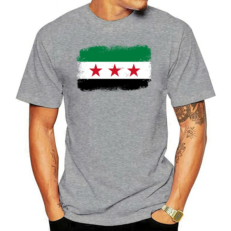 Tokyo Revengers T-shirt Syria Flag High Quality Printing Tops Tee Shirts