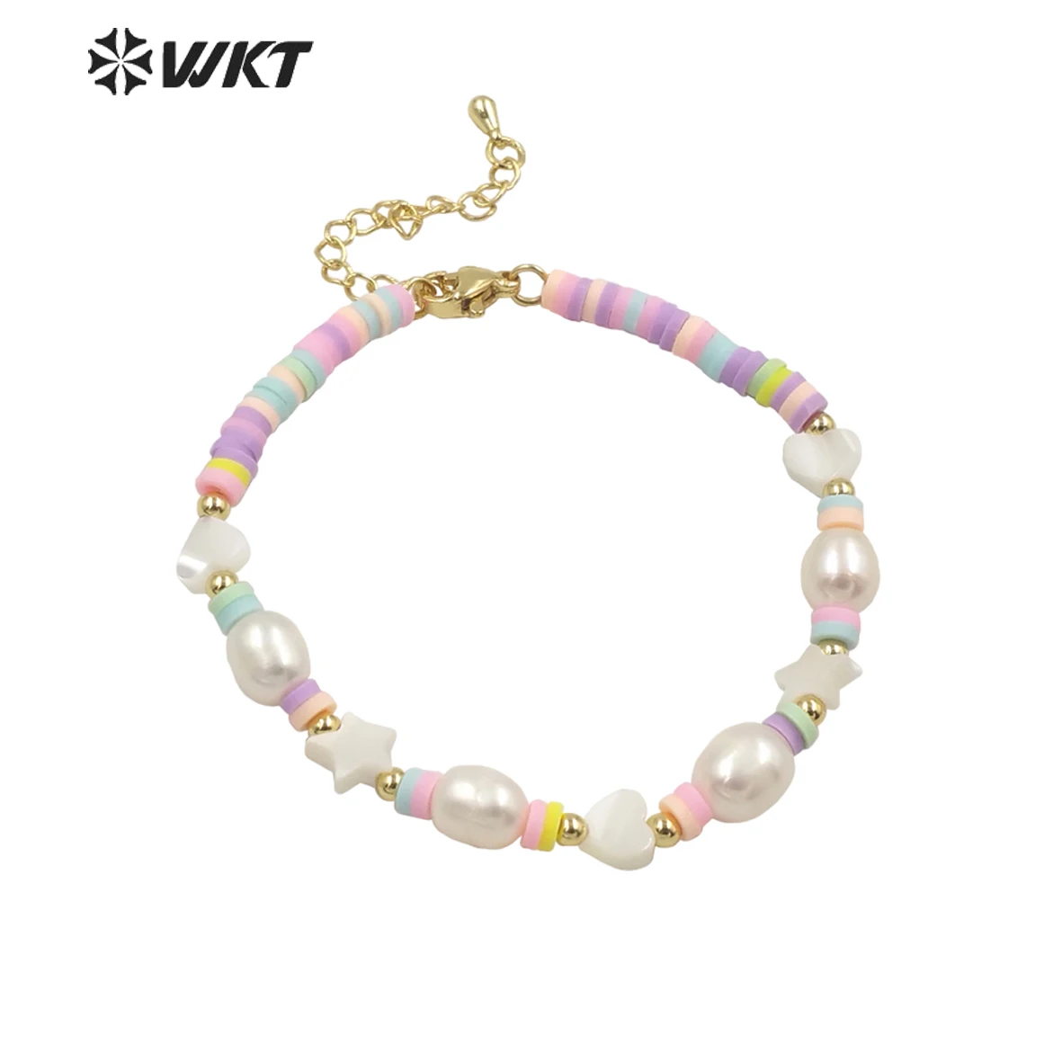 

WT-MPB067 Wholesale Fashion Colorfule Gentle Soft Pearl Beads Bracelets Destinctive Handmade Strand Lobster Clasp Hand ACC