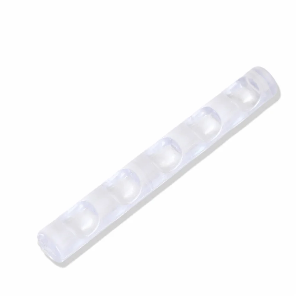 New 5 Grids Nail Brush Rack Portable Acrylic Acrylic Brush Holder Multi-Functional Brush Display Shelf for Manicure Tools