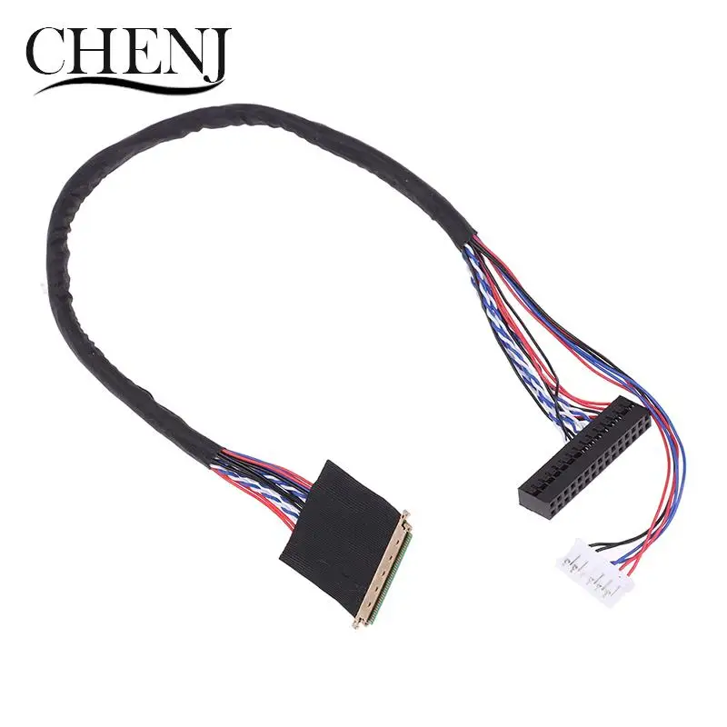 1PC New Arrival 40 Pin 1 Channel 6 Bit LED LCD LVDS Screen Cable For Display