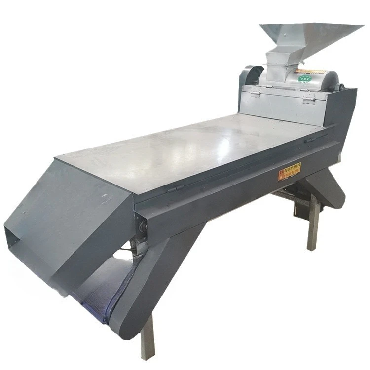 New tea seed shelling machine, green skin tea fruit shelling and screening machine