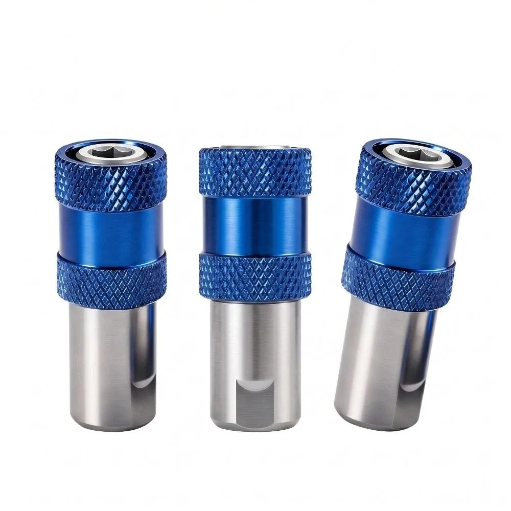 Chrome Vanadium Steel Universal Quick Release Adapter Self-Locking Design M10 Thread Structure M10 Thread Drill Converter
