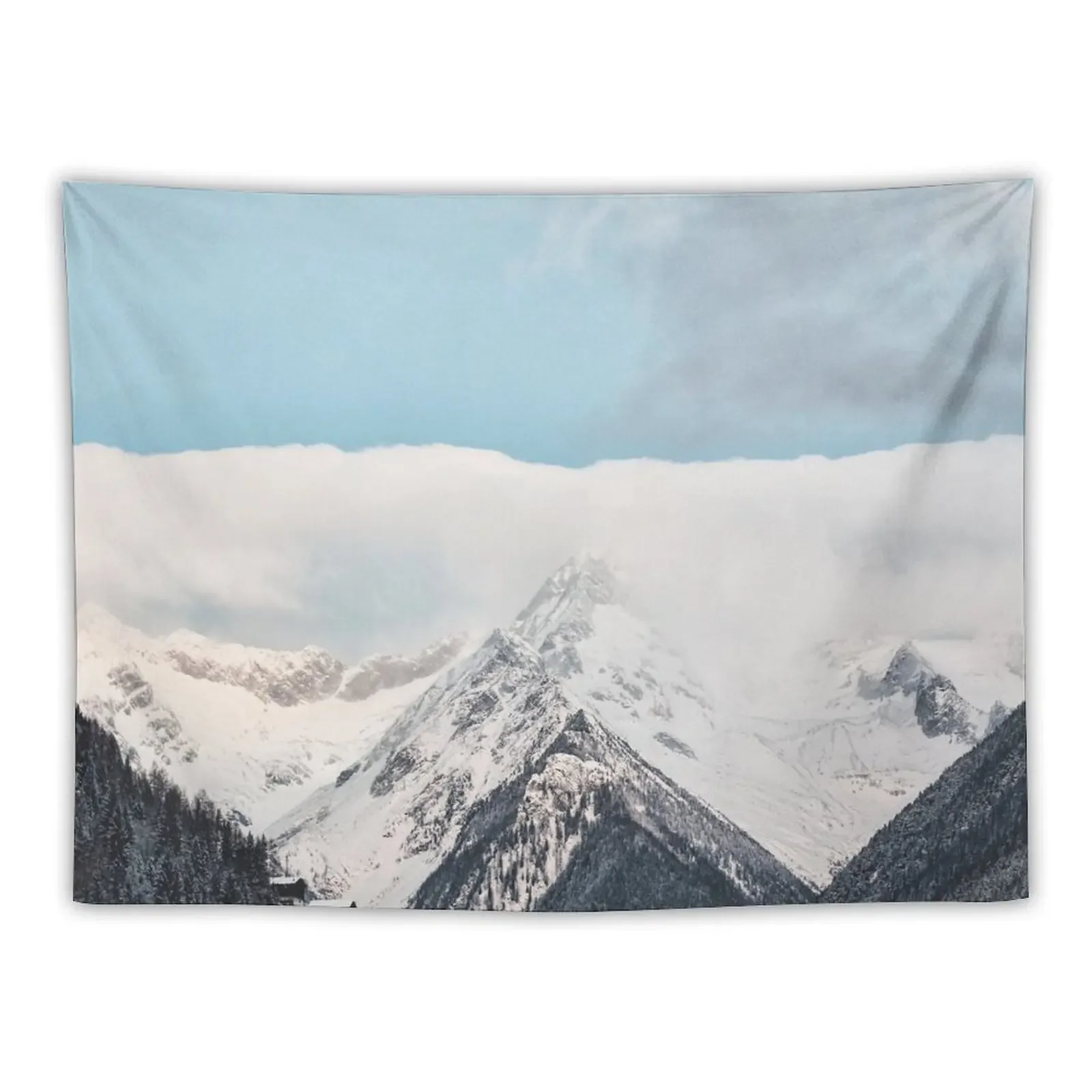 

Beautiful Mountains and Blue Sky Tapestry Room Decor Cute Kawaii Room Decor Room Decoration Accessories Tapestry