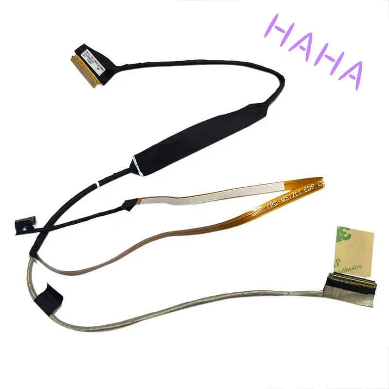 H+40PIN 144HZ LCD Video Screen Display Flex Cable Wire for MSI MS-17L5 /17L4/17L3/17L2 GF76 K1N-3040251-J36 K1N-3040250-J36