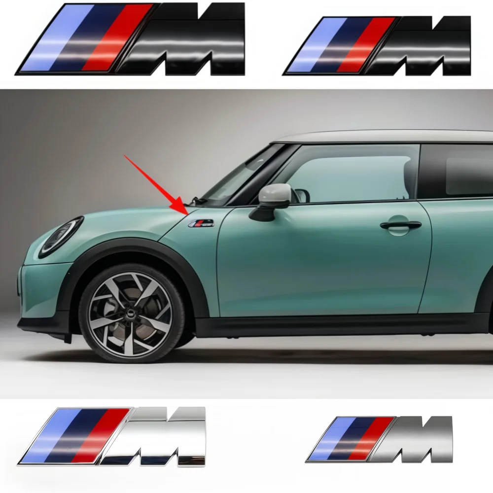 

1 шт. 3D-эмблема M для автомобиля, значок на багажник, аксессуары для BMW серий 3, 5, 7, эмблема M из ABS-пластика, логотип M для задней части автомобиля, аксессуары для авто.