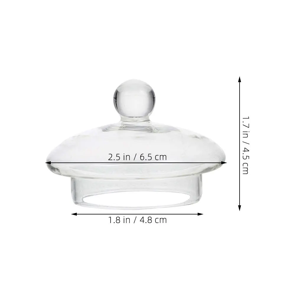 Transparent Glass Teapot Lid Replacement for Tea Kettle High Temperature Resistant Smooth Finish Leak Proof Easy Use Delicate