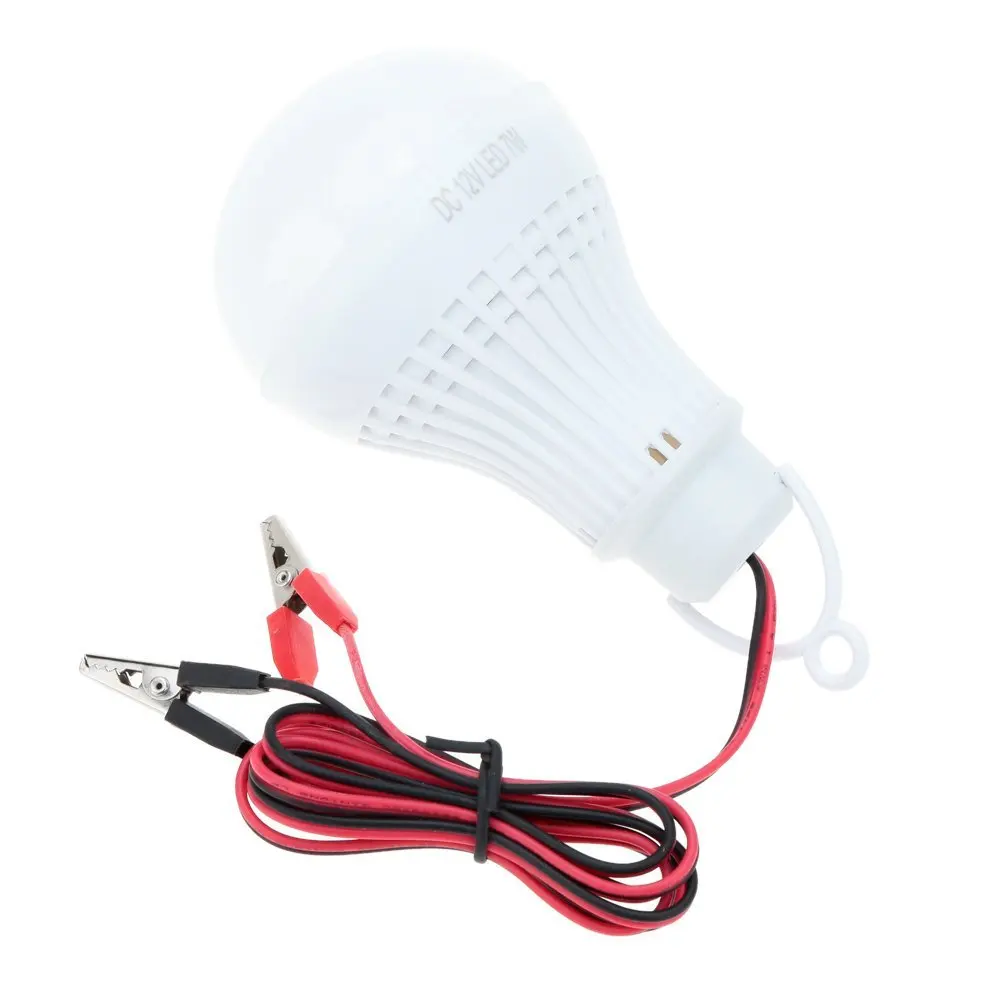 Geral Tipo de Lâmpada, Lâmpada LED, Casa, Acampamento, Caminhada, Emergência, Exterior, DC 12V, 7W