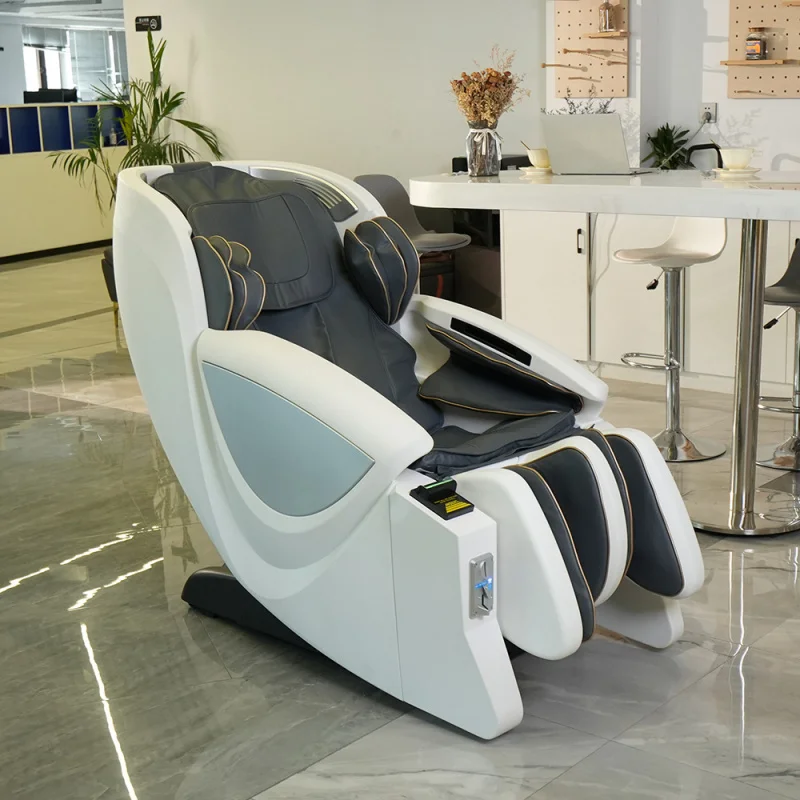 Silla de masaje compartida, riel SL, estación de cápsula espacial de gravedad cero, centro comercial, totalmente automático, multifunción, código QR, masaje que funciona con monedas