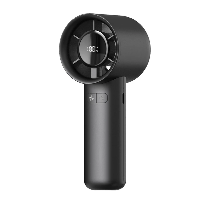 

Portable Handheld Fan Digital Display Fan For Travel,Rechargeable Fan High Speed Fanm12k