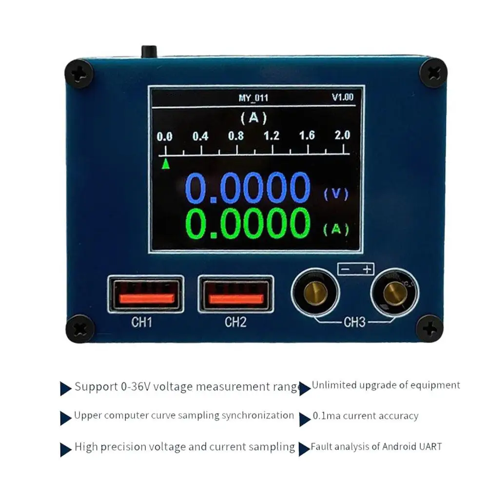 متعدد الوظائف مقياس التيار الكهربائي Faultanalyzer المضيف لوحة أم للكمبيوتر الكشف الحالي محلل الحالي لتحليل خطأ UART