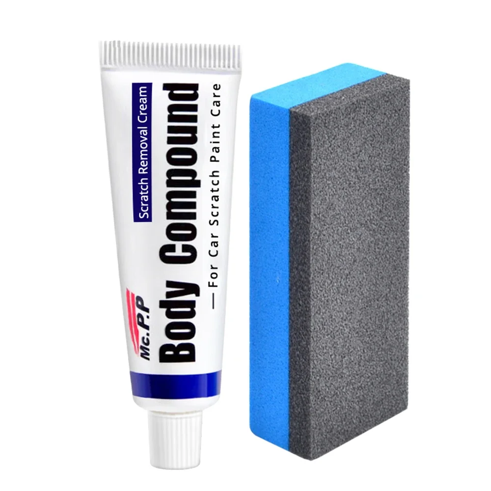 Kit de réparation de rayures de cire de style de voiture composé de carrosserie automobile MC308/311 pâte de meulage de polissage nettoyant de peinture vernis ensemble de soins Fix