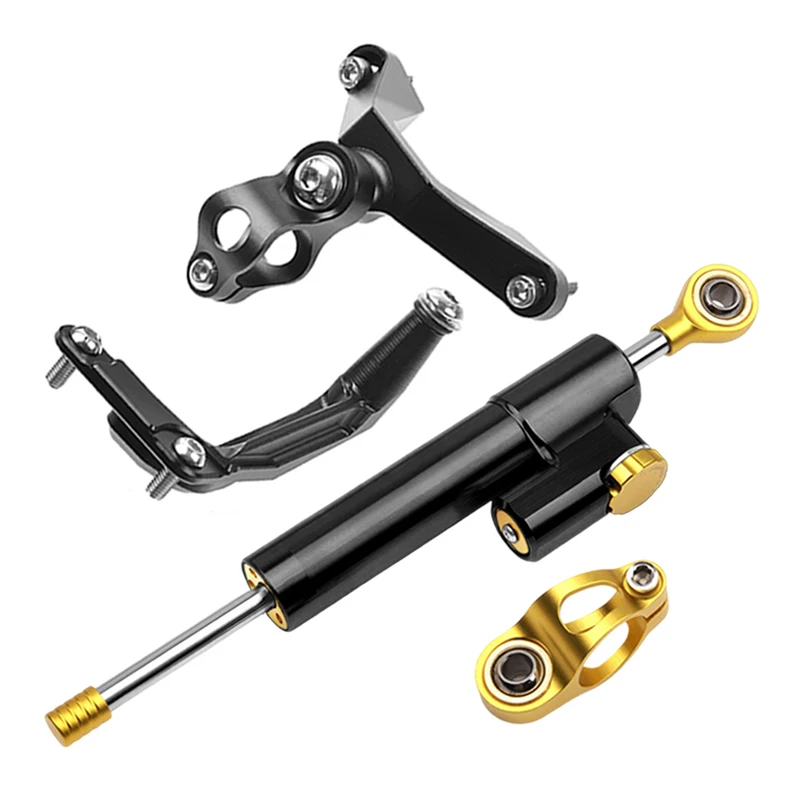 

For KAWASAKI Ninja ZX6R ZX-6R 2024 CNC Motorcycle Stabilizer Steering Damper Mounting Bracket Support Kit