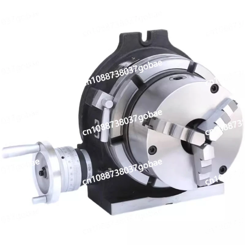 

Milling machine universal indexing plate 4 inch with 80-decimal head worktable vertical and lying turntable rotating table