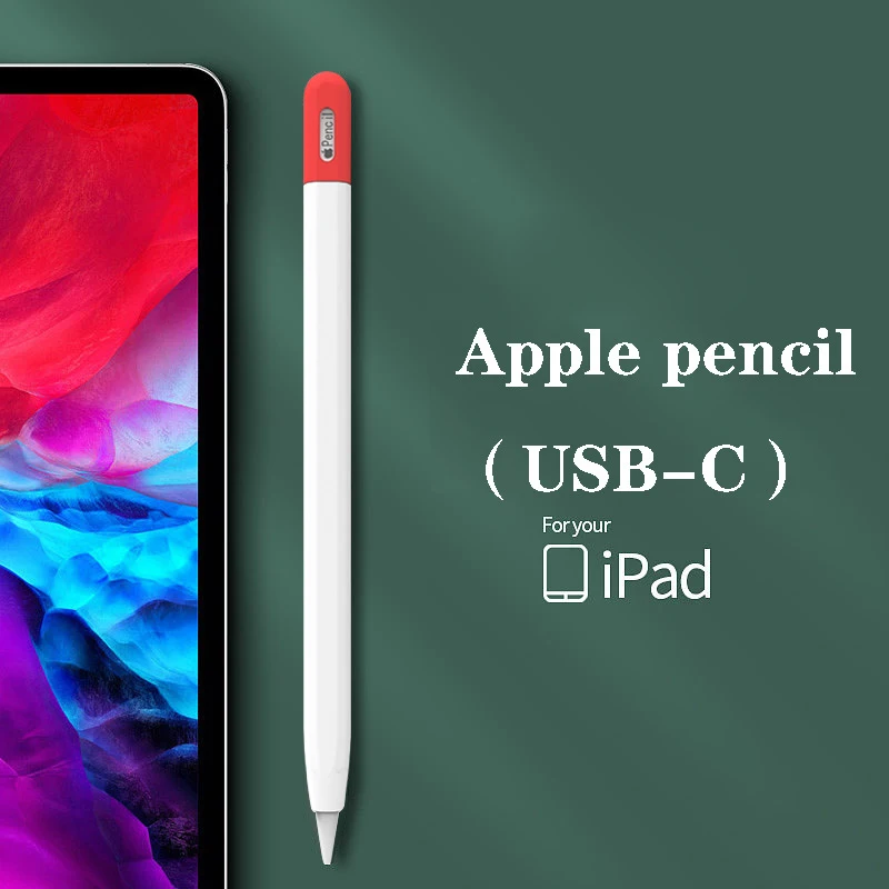 

Силиконовый чехол для Apple Pencil 3, защитный чехол USB-C для iPad Pencil, держатель для сенсорной ручки, портативный чехол для стилуса