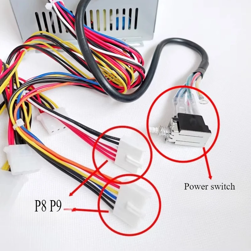 SPI-300G 300W P8 P9 서버 산업 제어 장비 전원 공급 장치 산업용 기계용 전기 스파크 기계 AT 전원 공급 장치