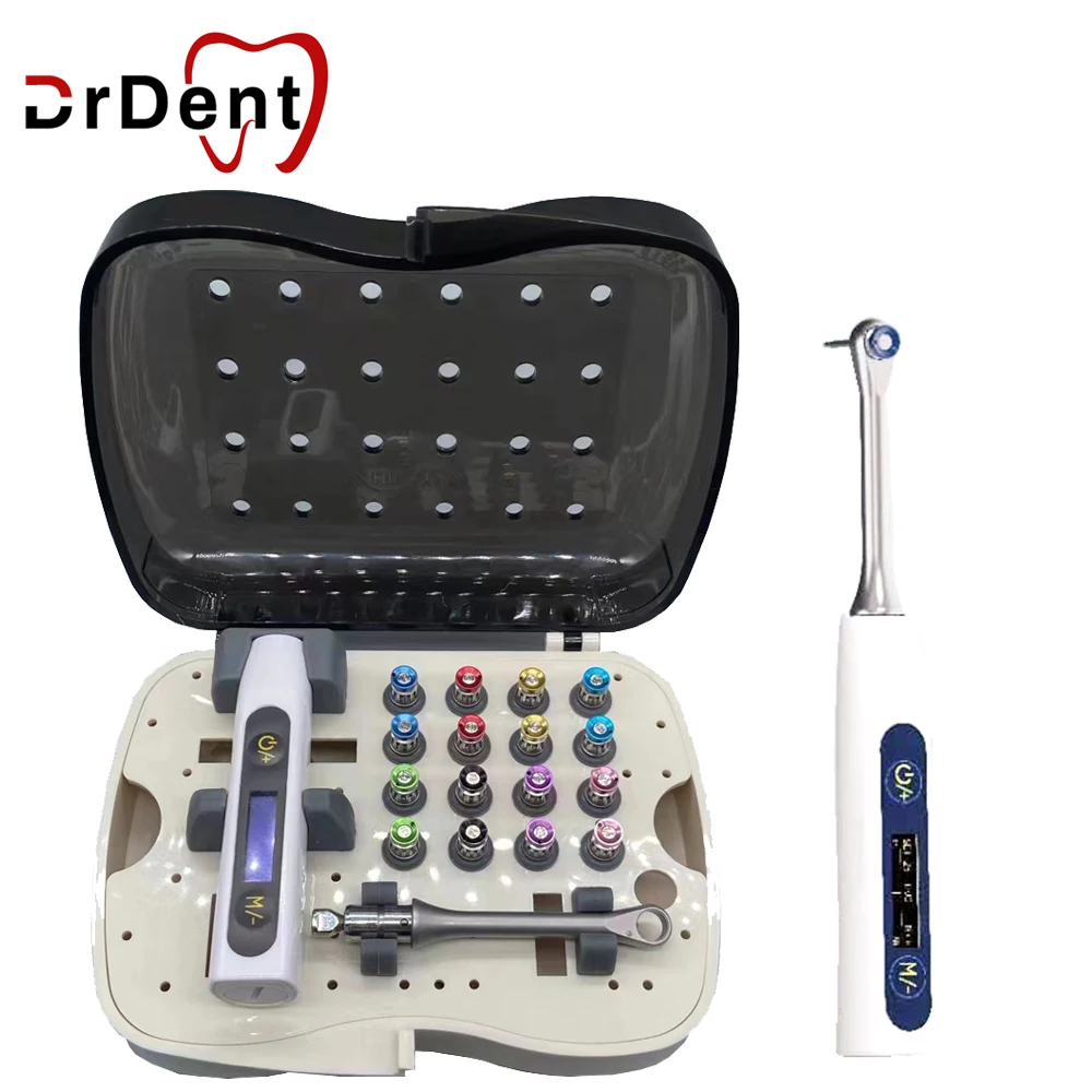 

1 Set Dental Implant Torque Wrench Automatic Handle Repair Tools Surgical Restoratio Ratchet Screwdriver Drivers Wrench Dentist