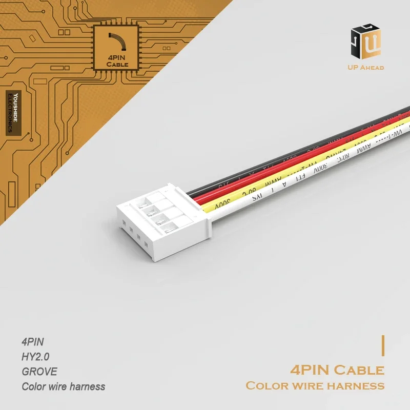 

Kan Worden Aangepast HY2.0 Camouflage Elektronische Draad Terminal Kabel Plug Repetitie Harnas 20Cm/50Cm/100Cm/200Cm/