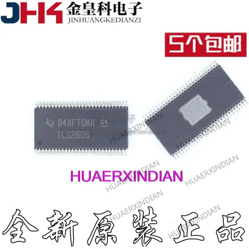 10PCS Original TLS2605RDCARG4 TI HTSSOP56  Print TLS2605 IC  PMIC