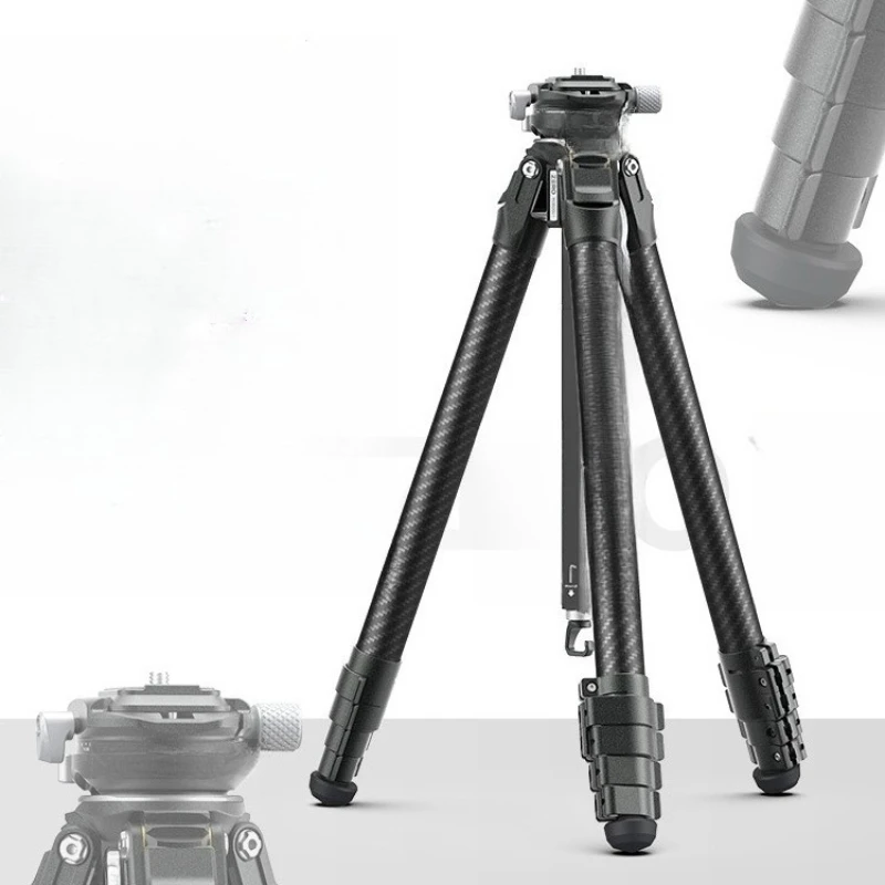 

Zero sense full carbon fiber tripod camera SLR camera mobile phone photo tripod bowl type gimbal tripod set travel light