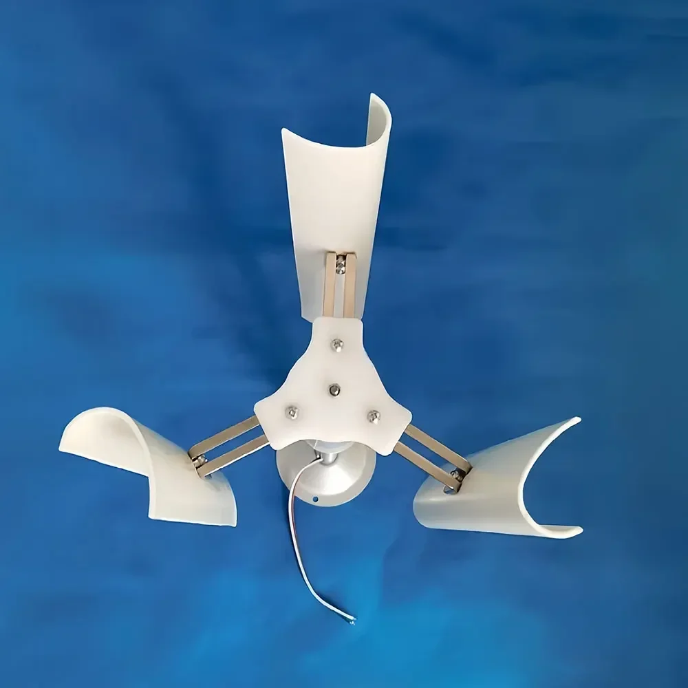 

z For DIY Vertical Axis Wind Turbine Model Wind Power Generator Three-Phase Permanent Magnet Generator Windmill